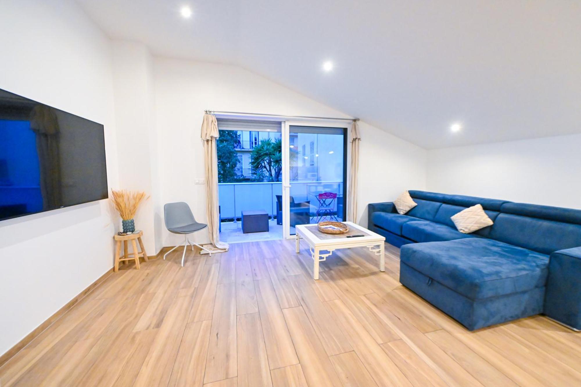 Studio Cozy Avec Terrasse N12 Nizza Exterior foto