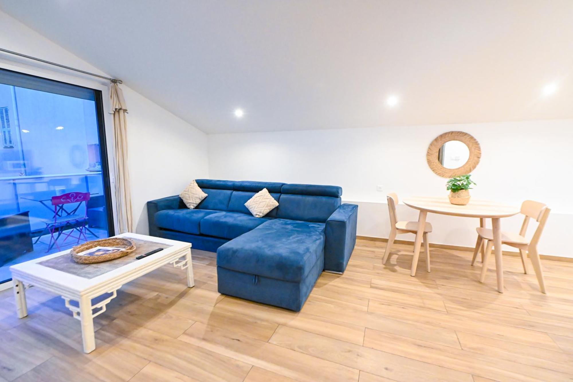 Studio Cozy Avec Terrasse N12 Nizza Exterior foto